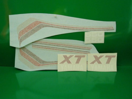 550 serie adesivi moto - xt,