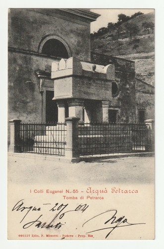 Arqua petrarca padova tomba - arqua,