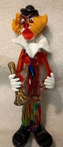 Statuina pagliaccio musicista