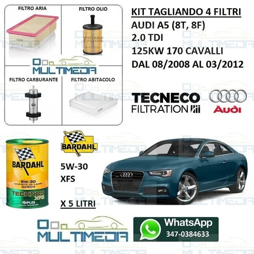 Kit tagliando filtri - kit,