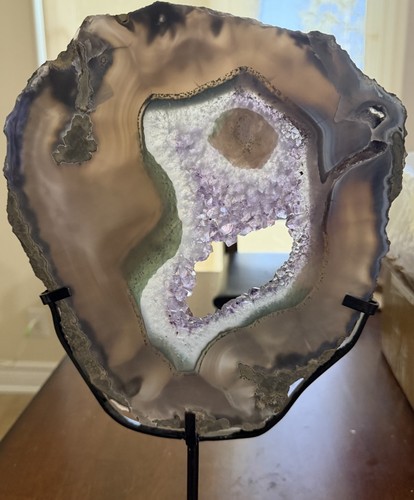 Ametista geode fetta - ametista,