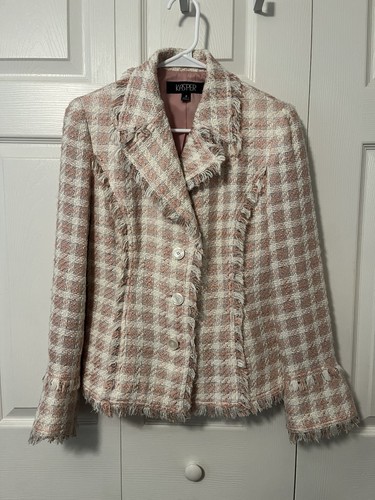 Blazer kasper rosa - blazer,