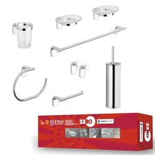 SET ACCESSORI BAGNO 8 PEZZI