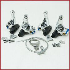 NOS SHIMANO EXAGE 500 LX BR-M454 FRENO A SBALZO VECCHIA MOUNTAIN BIKE MTB ARGENTO