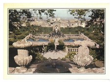 BR3444 Bagnaia (VT) Villa Lante Scorcio panoramico veduta del Quadrato dei Mori