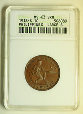 mw28030 Filippine Centavo 1918