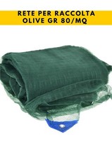 TELO RETE RACCOLTA OLIVE GR 80 AL MQ ANTISPINA ANGOLI RINFORZATI.