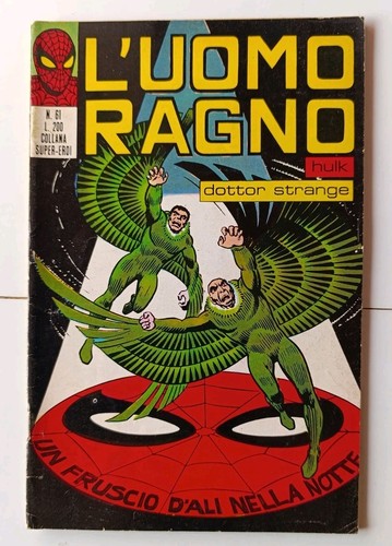 Uomo ragno corno 61 un - l',