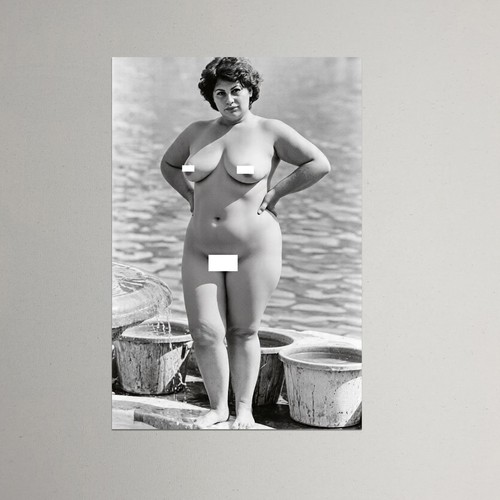 Foto nudo donna - arte, vintage