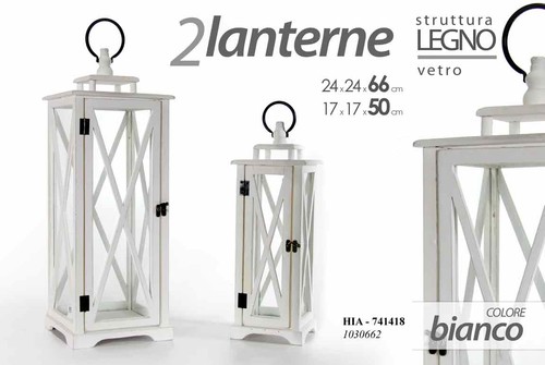 Set lanterne portacandela - set,