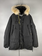 Parka piumino invernale Parajumpers uomo nylon nero capolavoro Kodiak taglia M