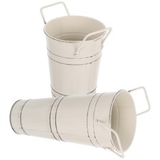  2 Pcs Vaso Porta Fiori Secchio Di Contenitore Per Composizioni Floreali