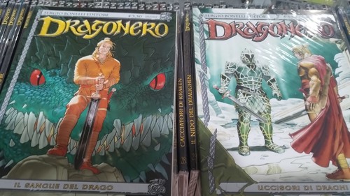 Dragonero prima serie - dragonero, sequenza
