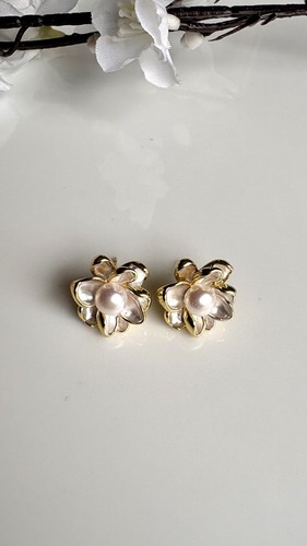Orecchini con perla naturale - perla,