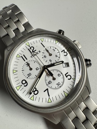 Timex mk1 cronografo acciaio - cronografo,