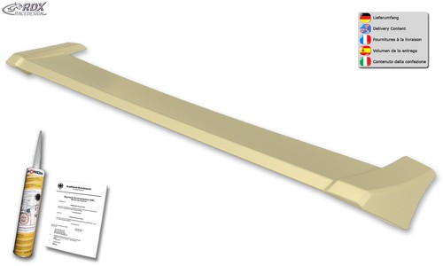 Spoiler posteriore rdx per - spoiler,