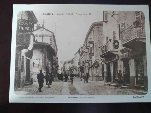 Stampa cartolina santhià - stampa,