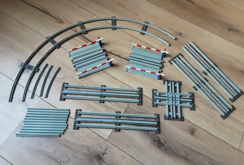 Lego train crossing - train,