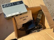 Monitor Auto + Centralina + Lettore DVD Adattato Per Auto Leggere