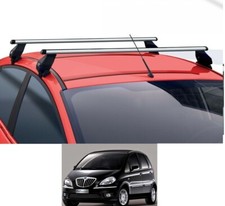 BARRE PORTATUTTO ALLUMINIO PER LANCIA MUSA ANNO 2008 OMOLOGATE TUV MADE IN ITALY
