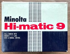 Minolta Hi-Matic 9 fotocamera