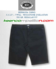 Nazareno Gabrielli BERMUDA UOMO PANTALONCINO CASUAL COTONE TWILL BEIGE O VERDE