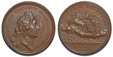 Médaille bronze louis - louis, xiv