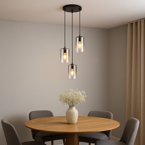 Lampadario sospeso lampada - lampadario,