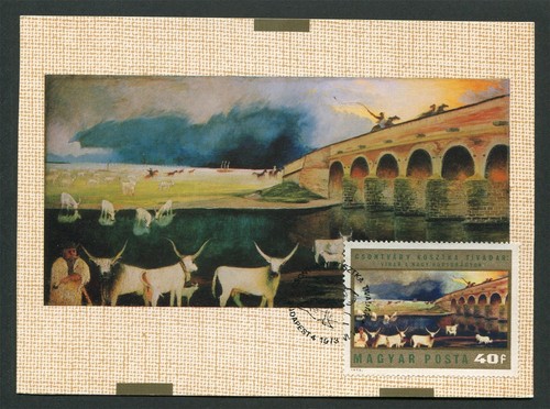 Ungheria 1973 dipinto - ungheria,