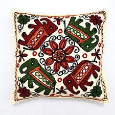 Suzani Bohemian Home Decor Etnico Indiano Cuscino Finta Divano Copricuscino F...