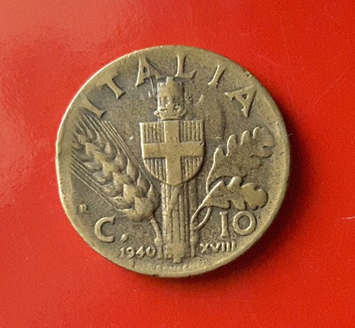 Centesimi 1940 errore - 10,