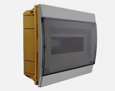 CENTRALINO INCASSO 8 MODULI  IP40 Bianco Nero e Grigio portello fumè MARLANVIL