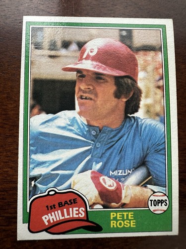 1981 topps 180 pete - #180, rose