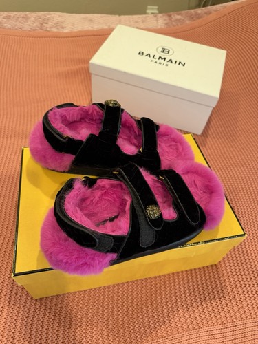 Sandali balmain neri rosa - balmain,
