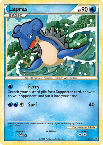 Lapras hgss14 pokemon - lapras,