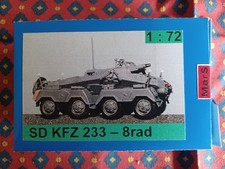 MARS 7226 german Sd.Kfz 233 s PzSpWg 7,5 cm KwK 37 L/24  - resin model kit 1/72
