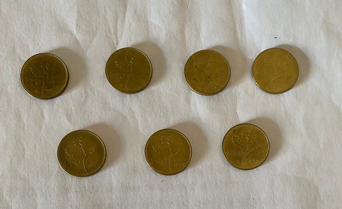 Lotto monete 20 - 7, lire