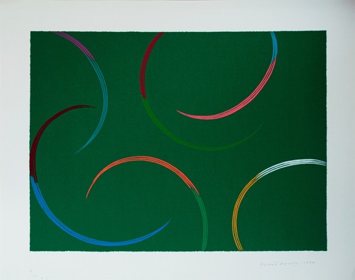 Piero dorazio serigrafia su - piero,