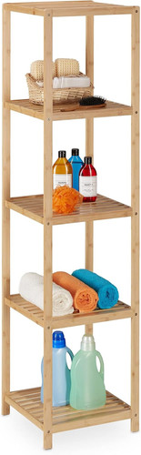 Scaffale bagno in bambù - bagno,,