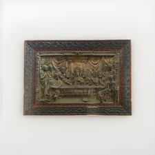 Antique Metal Relief The Last