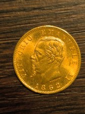 Lire 1862 regno - regno, d'italia