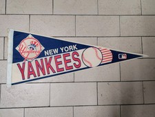 New York Yankees Gagliardetto 30x75 cm Anni 70 Official Major League Baseball