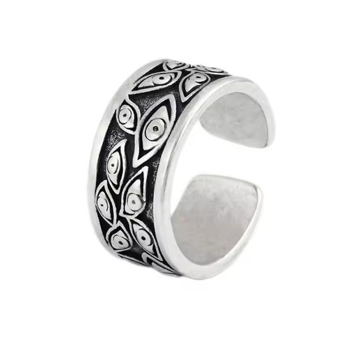 Anello retrò occhi - di, diavolo