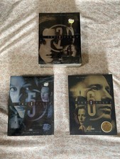 LOT OF 3 THE X-FILES DVD BOX