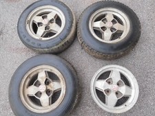 AUTO RUOTE CERCHI IN LEGA BWA 6X14 14" ALFA ROMEO FULVIA MAGGIOLINO BORCHIE EPOC