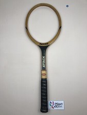 MAXIMA ATTACK CARBON FIBRE Telaio Racchetta Tennis Legno Racket Vintage Wood