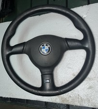 BMW E36 M TECH 2 STEERING WHEEL M-TECHNIK FULL LEATHER HORN M5 M3 E31 E32 E34