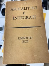 ECO, APOCALITTICI E INTEGRATI, BOMPIANI, 1965 2^ED