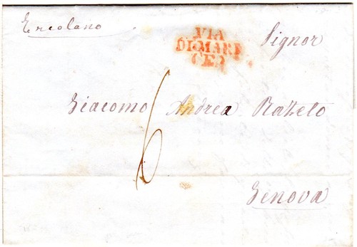 Italien neapel 1847 genova - neapel, genova-l3