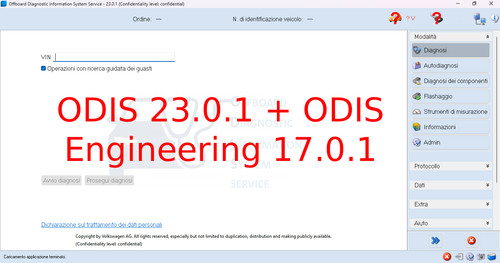 Software odis 1 - odis, 23.0.1